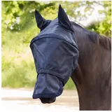 Waldhausen Fliegenmaske Premium Space mit Ohren- und schwarz, Pony