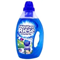Weißer Riese Universal Gel Waschmittel WUG20 , 1,0 Liter - Flasche für ca. 20 Waschladungen