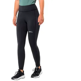 Jack Wolfskin Klintal Leggings - Black - XS