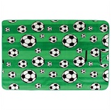 BestLivings Picknickdecke wasserabw. mit Fotodruck, Auswahl: Größe - 200x100 cm Design - Fussball, Stranddecke Kofferraumunterlage Campingdecke