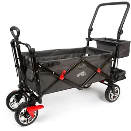 Small Foot Company Bollerwagen mit Dach silber