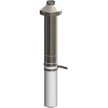ALTERNATIVE HAUSTECHNIK ATEC Abgas 1100 mm Dachhochführung konzentrisch, DN80/125,