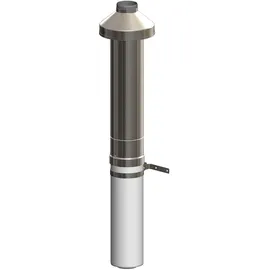 ALTERNATIVE HAUSTECHNIK ATEC Abgas 1100 mm Dachhochführung konzentrisch, DN80/125,