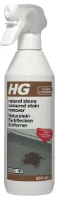 HG Produkt 41, Naturstein Farbflecken Entferner, Natursteinreiniger zur Schmutz- und Fettentfernung, 500 ml - Flasche