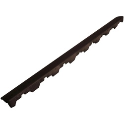 ArtPlast - Abschluss für braune Holzoptik, 58x4,5x2,5 cm; weiblicher Abschluss (einzelnes Stück)