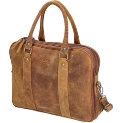The Skandinavian Brand Leder Businesstasche Hunter  tan