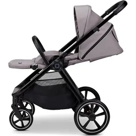Babywelt Moon Aura Set mit Cosmo 2.0 3in1 Kinderwagenset, Farbe/Dessin:Stone/Melange