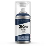 2K Pro Sprühfarbe 2 Komponenten Spraydose, UV-Beständig, Auto, Motorräder / DIY blau