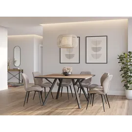 CaliCosy Beni 136 x 77 x 136 cm braun
