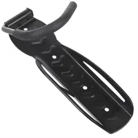 Maclean Brackets Fahrrad-Wandhalterung vertikal max. Belastung 30 kg Schwarz