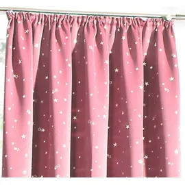 WECKBRODT Vorhang WECKBRODT "Sarin", rosa, B:135cm H:175cm, Microfaser, Polyester, Gardinen, blickdicht, Thermo, wärme-,kälteisolierend, abdunkelnd, Gardine, Store