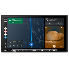 Sony XAV-AX4050 | 2 DIN Autoradio, 6.95" Media Receiver mit Wireless CarPlay & AndroidAuto (4x55W Verstärker, USB-C, 3 PreOut 2V, DAB+/FM, BT)