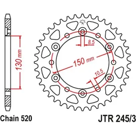 JT Sprockets Kettenrad 42 Zähne