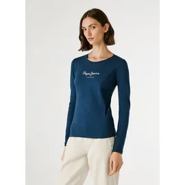 Pepe Jeans New Virginia Ls N T-Shirt Navy M