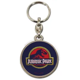 SD Toys - Jurassic Park Metall-Schlüsselanhänger Movie Logo 7 cm