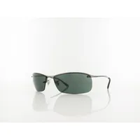 Ray-Ban Ray Ban Top Bar RB3183 004/71), 63) gunmetal / green