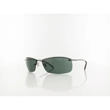 Ray-Ban Ray Ban Top Bar RB3183 004/71), 63) gunmetal / green