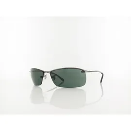 Ray-Ban Ray Ban Top Bar RB3183 004/71), 63) gunmetal / green