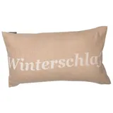 David Fussenegger Kissenhülle 'Winterschlaf' nuss