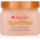 Tree Hut Shea Sugar Scrub Tropical Mango Zucker-Peeling mit Bambus Butter 510 g