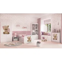 raumhirsch furniture Kinderbett 80 x 180 cm Holzwerkstoff weiß