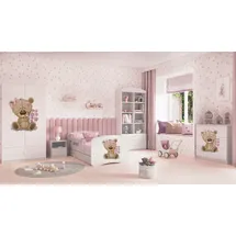 raumhirsch furniture Kinderbett 80 x 180 cm Holzwerkstoff weiß
