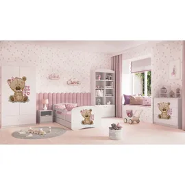 raumhirsch furniture Kinderbett 80 x 180 cm Holzwerkstoff weiß