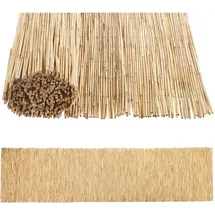 casa.pro Schilfzaun 100 x 500 cm Beige