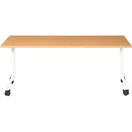 Beliani Schreibtisch CAVI Braun