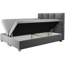 beautysofa KANADA 180 x 200 cm Grau