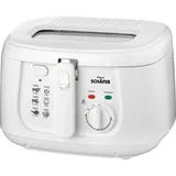 Sunny Elektronik Kunststoff Fritteuse weiss