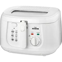 Sunny Elektronik Kunststoff Fritteuse weiss