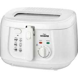 Sunny Elektronik Kunststoff Fritteuse weiss