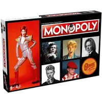 Winning Moves David Bowie Monopoly Board Game, Advance to Heroes, Diamond Dogs,