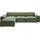 Andas »Glimminge auch in Breitcord, Feincord, Bouclé + Easy care-Bezug«, L-Form, Breite 294, Zierkissen