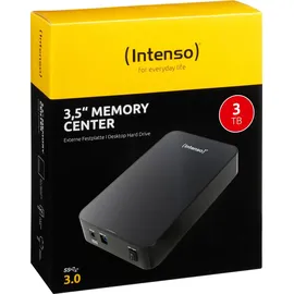 Intenso Memory Center 3 TB USB 3.0 schwarz