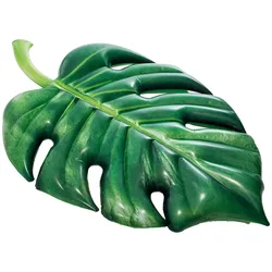INTEX 58782EU Luftmatratze Palm Leaf 213x142cm Pool Matte Aufblasbar Tropisch Grün
