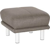 TRENDMANUFAKTUR Hocker »Cecilia II, modern und elegant, B/T 66/66cm«,