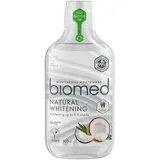 Biomed Superwhite aufhellende Mundspülung gegen Mundgeruch - fluoridfreies und 99% natürliches Mundwasser in einer 500ml Packung