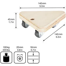 Wagner Transporthilfe Tragkraft 100 kg
