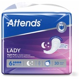 Attends Lady Night pad 6, (1x30 Stück)