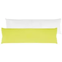 BestLivings Seitenschläfer Kissenhülle 40x140cm + Füllkissen grün