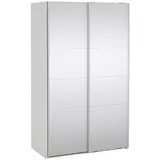 Tvilum Schiebetürenschrank Catania 119 x 201 x 67 cm Weiß
