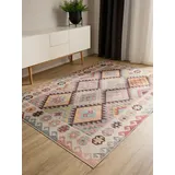 benuta basic George Kurzflorteppich 160 x 230 cm Bunt