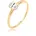 Elli PREMIUM Ring Topas Gold 58