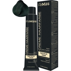 Femmas Premium Haarfarbe FemMas Hair Color Cream 100ml Haarfarbe grün