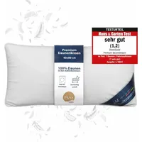 DormiGood Daunenkissen 40 x 80 cm Weiß