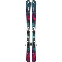 ATOMIC Kinder All-Mountain Ski MAVEN GIRL 130-150, Kakhi/Bordeaux/, 140