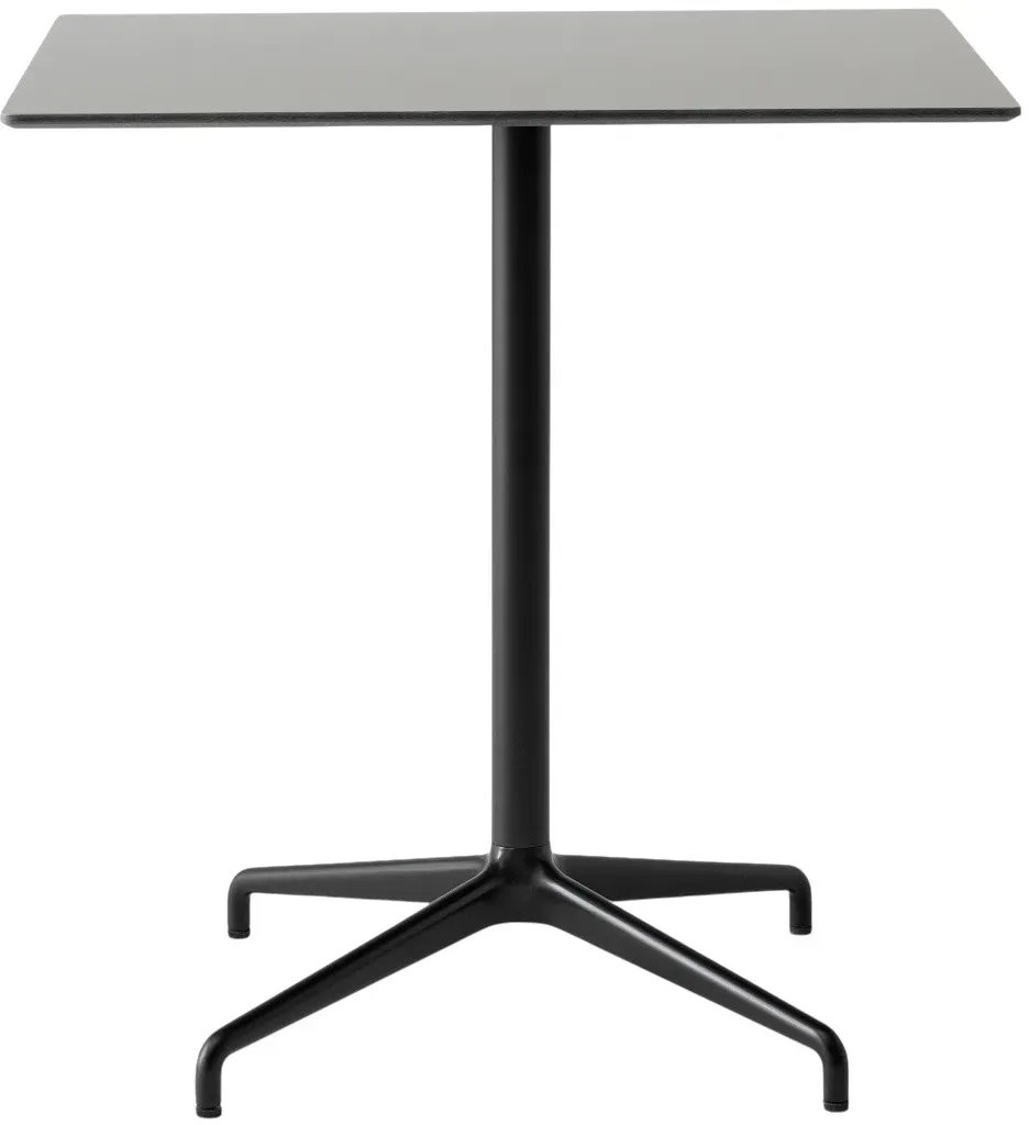 &Tradition Rely ATD4 Bistrotisch, 60 x 70 cm, schwarz