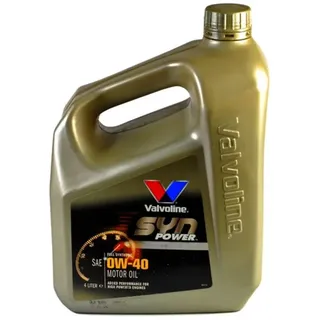 Huile moteur VALVOLINE Synpower 0W40, 4L